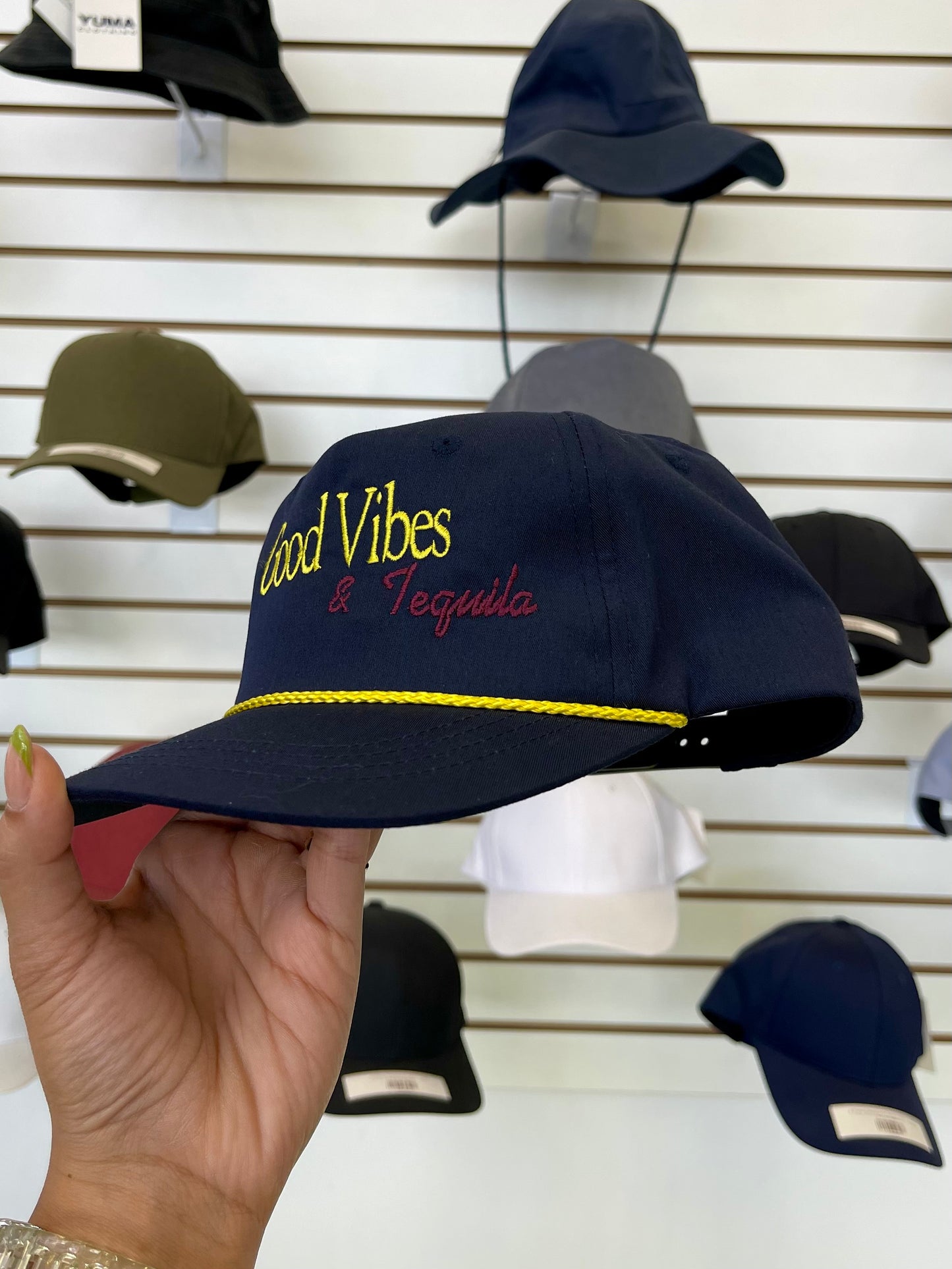 Good Vibes & Tequila Hat