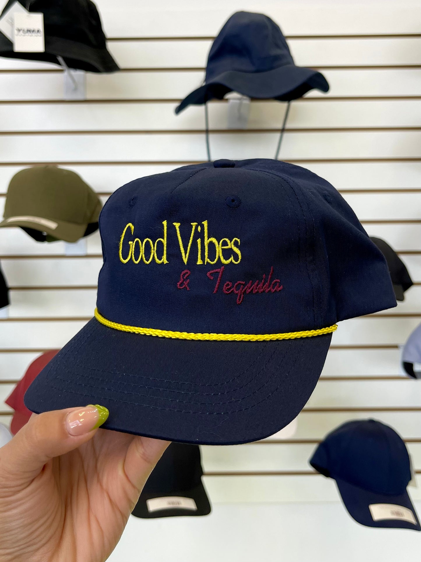 Good Vibes & Tequila Hat