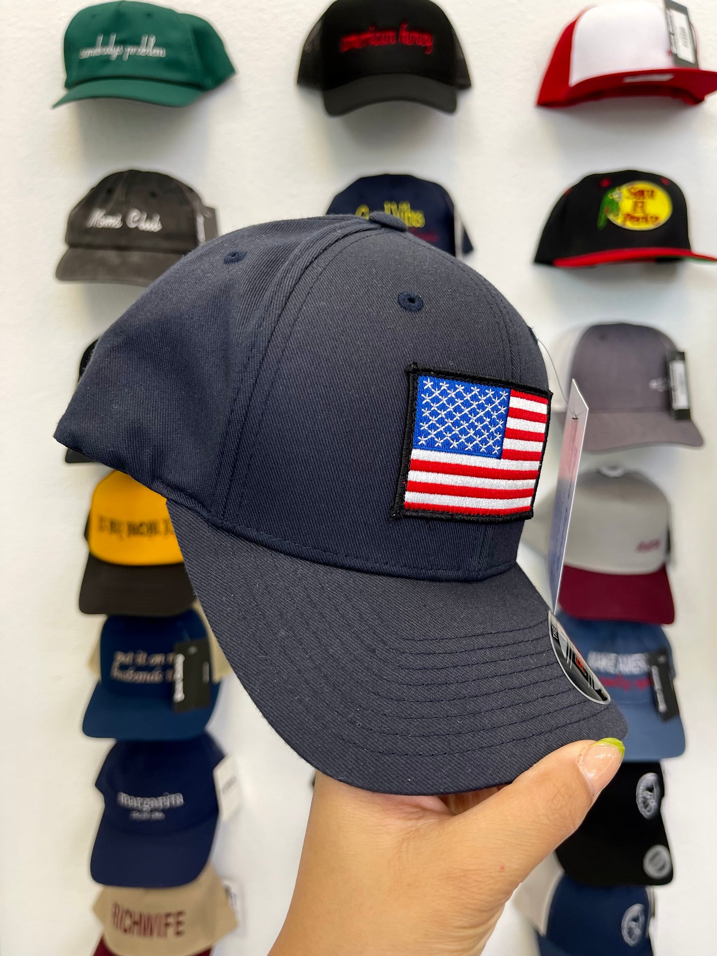 USA Flag Flexfit Hat