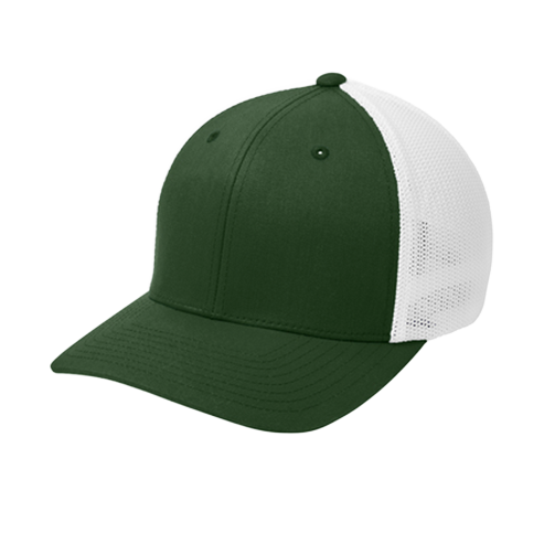 C812 - Flexfit Forest Green/White