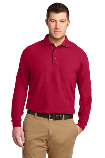 K500LS Port Authority® Silk Touch™ Long Sleeve Polo