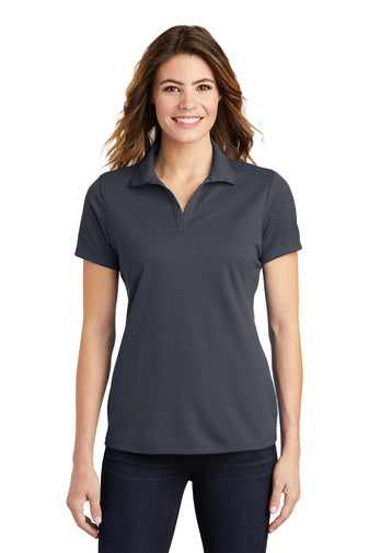 LST640 Sport-Tek® Ladies PosiCharge® RacerMesh® Polo - Graphite