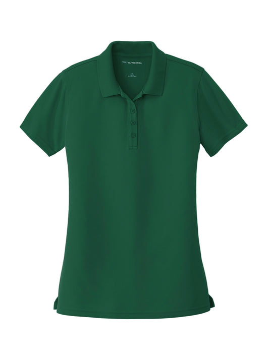 LK110- Port Authority® Ladies Dry Zone® UV Micro-Mesh Polo- Deep Forest Green