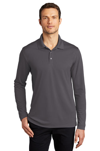 K110LS Port Authority ® Dry Zone ® UV Micro-Mesh Long Sleeve Polo