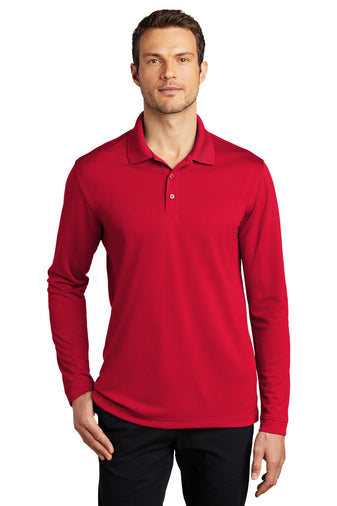 K110LS Port Authority ® Dry Zone ® UV Micro-Mesh Long Sleeve Polo