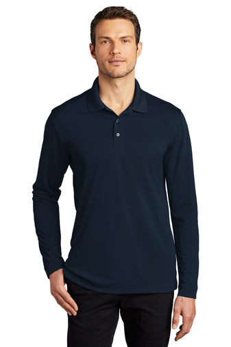 K110LS Port Authority ® Dry Zone ® UV Micro-Mesh Long Sleeve Polo
