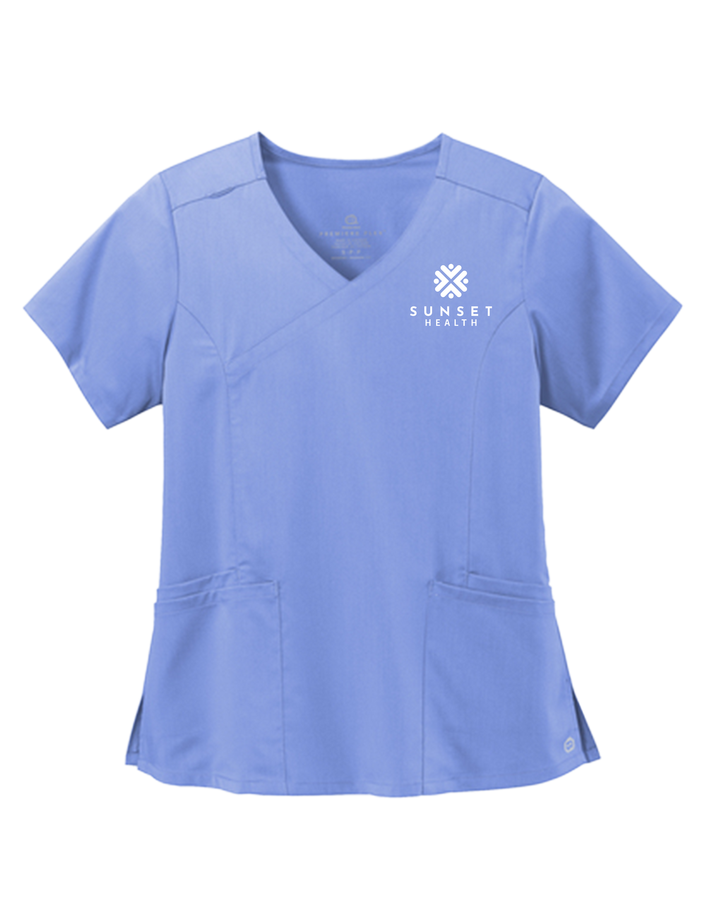 WW4268 Womens Scrub Sunset Health
