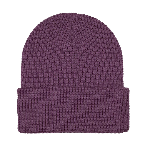 12" Waffle Knit Cuff Beanie - WK90