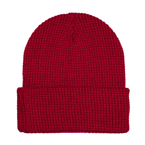 12" Waffle Knit Cuff Beanie - WK90
