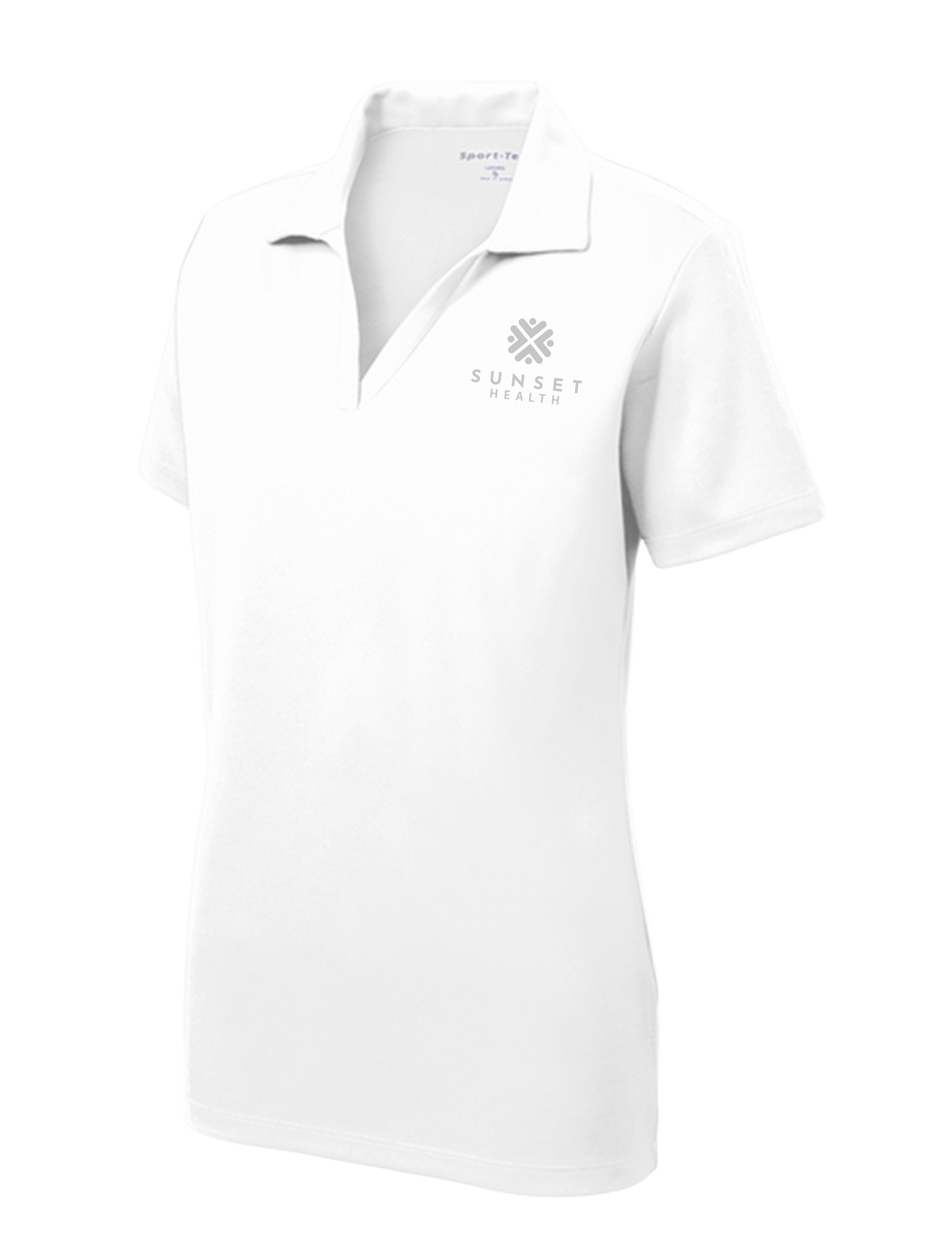 LST640 Womens Polo Sunset Health