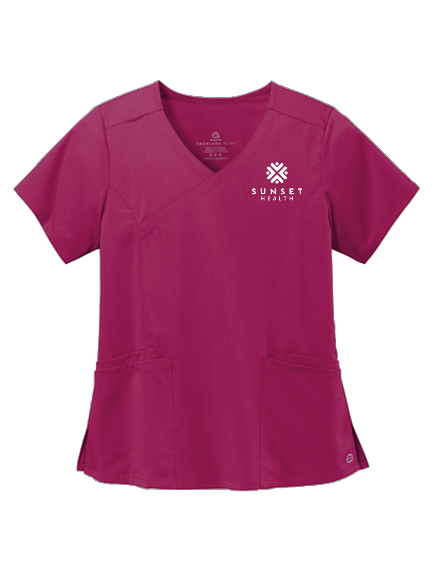 WW4268 Womens Scrub Sunset Health