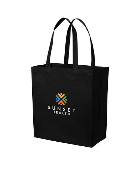 Port Authority® Cotton Canvas Over-the-Shoulder Tote - SUNSET