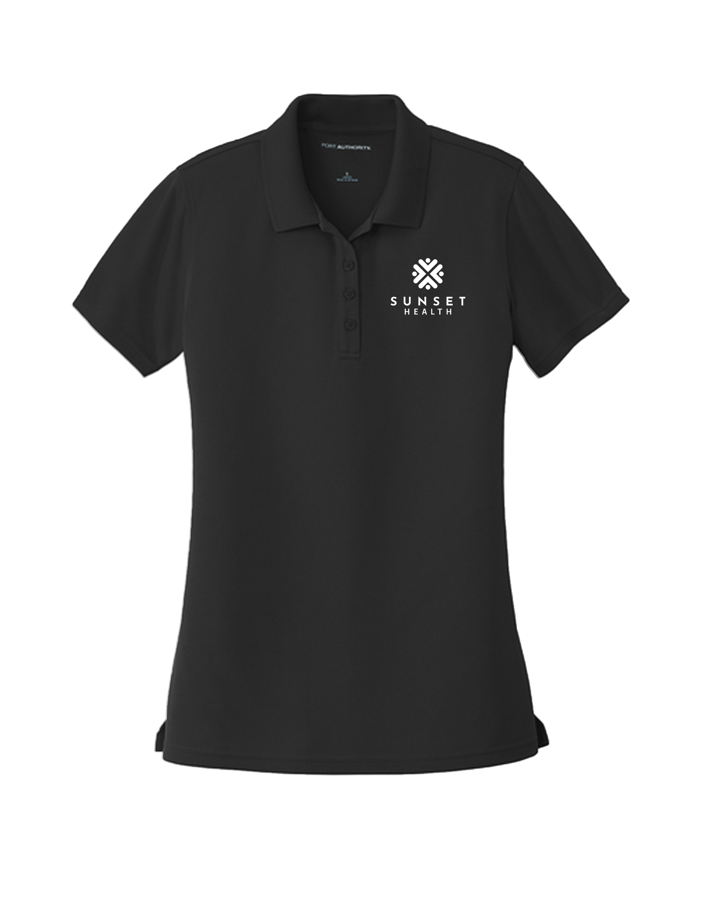 LK110 Womens Polo Sunset Health