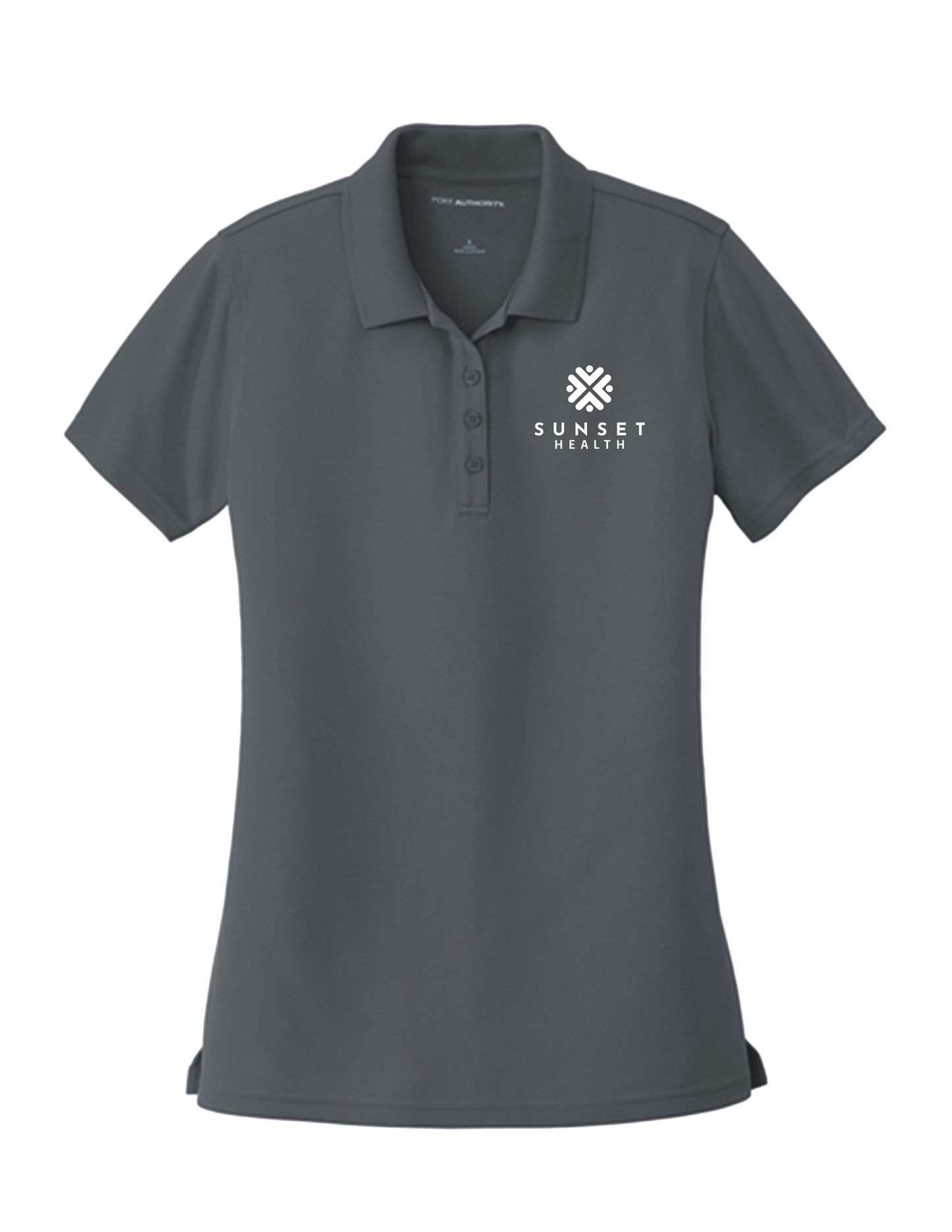 LK110 Womens Polo Sunset Health