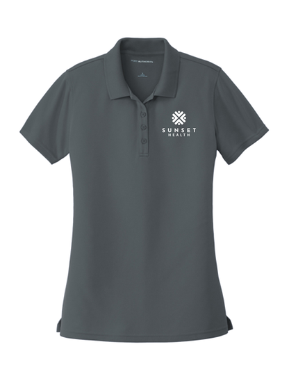 LK110 Womens Polo Sunset Health