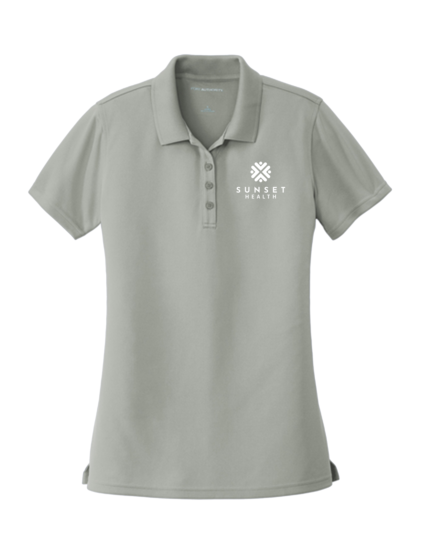 LK110 Womens Polo Sunset Health