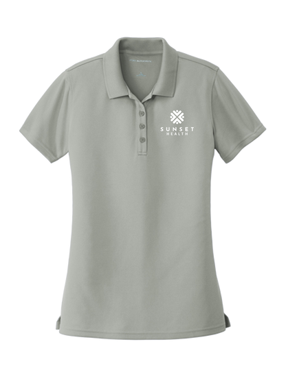 LK110 Womens Polo Sunset Health