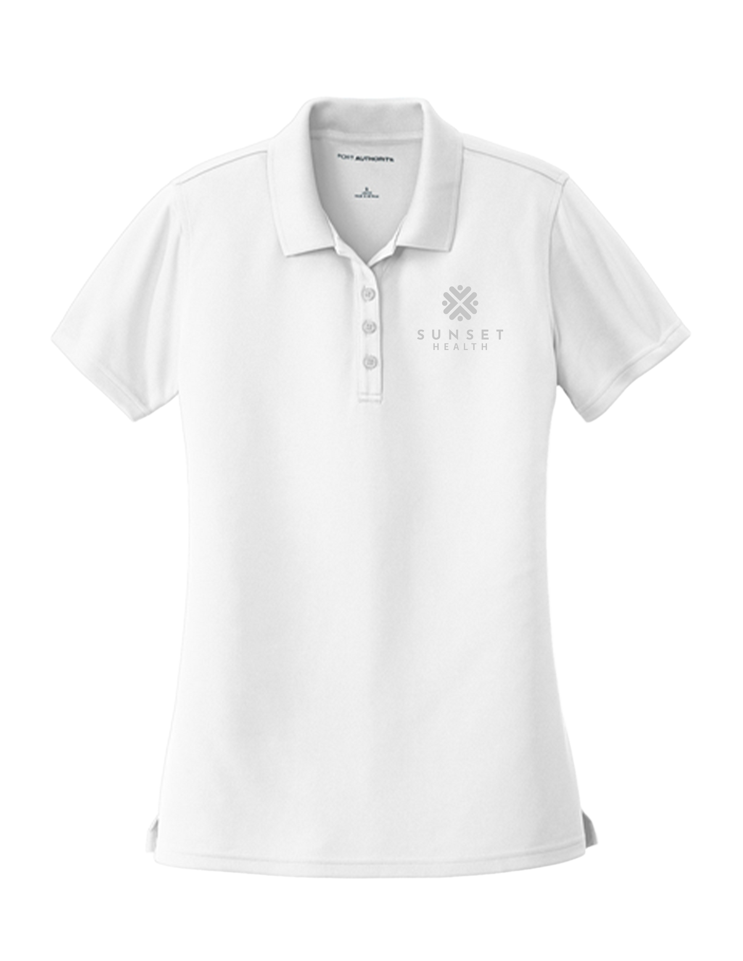 LK110 Womens Polo Sunset Health