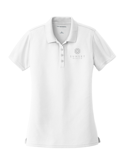 LK110 Womens Polo Sunset Health